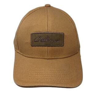 Challenger Baseball Cap Brown One Size Strapback Embroidered Patch Cotton Hat